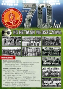 plakat 70 lat ks hetman wloszczowa